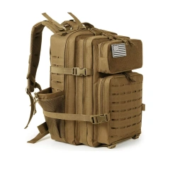 Practical Assault Backpack Men's Large Shelling Bag Hiking Backpack Military Sling Bag Backpack With Shoulder Sling Practical Travel Bag Military Backpack With Removable Partition Practical Military Training Backpack