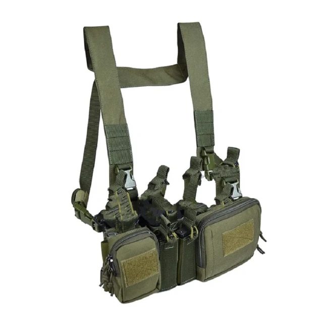 Wholesale Hot Selling Hiking Lightweight Outdoor Ultra-Light Training Chest Rig Vest Waterproof Stab-proof Climbing Vest  Training outdoors Breathable Vest Adjustable Modular fashion lightweight stab-proof Vest