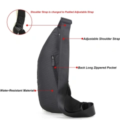 Nicgid Sling Bag Chest Shoulder Backpack Fanny Pack Crossbody Bags for Men Military Bag An Military Backpack For Storing Hunting ToolsMen's Military Wash Bag Suit Great For Travel And Storage Suitable For Cosmetics