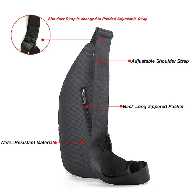 Nicgid Sling Bag Chest Shoulder Backpack Fanny Pack Crossbody Bags for Men Military Bag An Military Backpack For Storing Hunting ToolsMen's Military Wash Bag Suit Great For Travel And Storage Suitable For Cosmetics