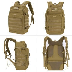 Wholesale Tactical Assault Rucksack Waterproof Tactical Equipment Backpack Outdoors Camo Tactical Rucksack  Military Sling Bag Practical Shoulder Sling Backpack Military Rang Bag