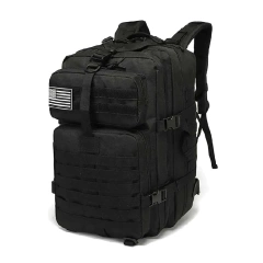 Assault Utility Backpack Large Training Assault Backpack Camping Hiking Bag Men's Military Sling Bag Heavy Duty Nylon Bao Outdoor Portable Bag Military Training Military Backpack Waterproof Military Bag Backpack Travel Backpack