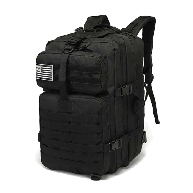 Assault Utility Backpack Large Training Assault Backpack Camping Hiking Bag Men's Military Sling Bag Heavy Duty Nylon Bao Outdoor Portable Bag Military Training Military Backpack Waterproof Military Bag Backpack Travel Backpack