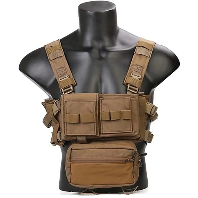 Hot Selling Lightweight Hiking Training Durable Micro Vest Outdoors Breathable Adjustable Waterproof Vest Training Vest Backpack Modular Vest Breathable Assault Training Vest Adjustable Lightweight