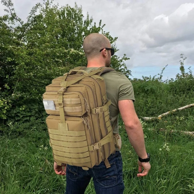 Practical Assault Backpack Large Practical Backpack Training Assault Backpack  Multipurpose Tactical Military  Pack Outdoor Military Training Backpacks for Men Bug Out Bag Rucksack   Practical Military Training Backpack Large Tactical Military Pack Bu