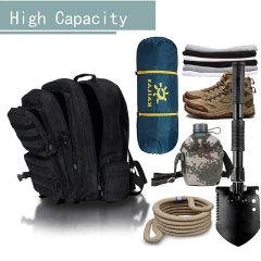 New Arrived High Quality Tactical Backpack Practical Training Rucksack Waterproof Tactical Backpack for Climbing  Charge Military Bag Portable Military Kit Field Safety Backpack Outdoor Military Training Storage Hunting Travel Bag