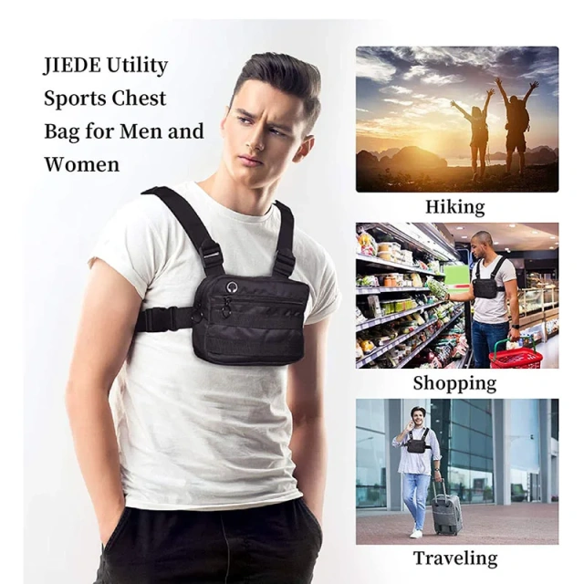 China Factory Wholesale Multipurpose Tactical Chest Bag Utility Assault Chest Pack Outdoor Sports Tactical Vest Bag  Practical Military Backpack Large Military Training Bag Rucksack Tactical Military Backpack