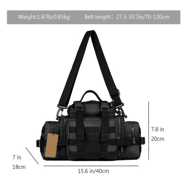 Assault Bags Shoulder Bag for Fishing Gym Practical Shoulder Bag  Practical Hunting Backpack Large Military Training Backpack Tactical Military Pack Backpack