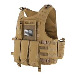 High Quality Men's Customized Outdoors Tactical Vest for Hunting Breathable Training Vest for Men High Quality Tactical Vest Assault Sport Vest Hunting Training outdoors Breathable Outdoor Sports