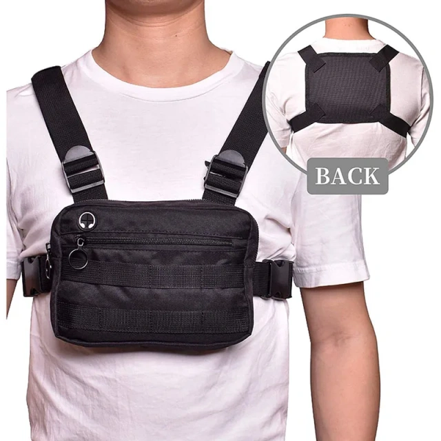 China Factory Wholesale Multipurpose Tactical Chest Bag Utility Assault Chest Pack Outdoor Sports Tactical Vest Bag  Practical Military Backpack Large Military Training Bag Rucksack Tactical Military Backpack
