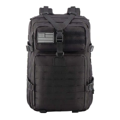 Practical Assault Backpack 45 Litre Large Capacity Pack Practical Training Bag  Men's And Women's Practical Military Backpack 45L Military Training Tactical Military Bag Large Backpack Belt System