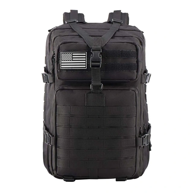 Practical Assault Backpack 45 Litre Large Capacity Pack Practical Training Bag  Men's And Women's Practical Military Backpack 45L Military Training Tactical Military Bag Large Backpack Belt System