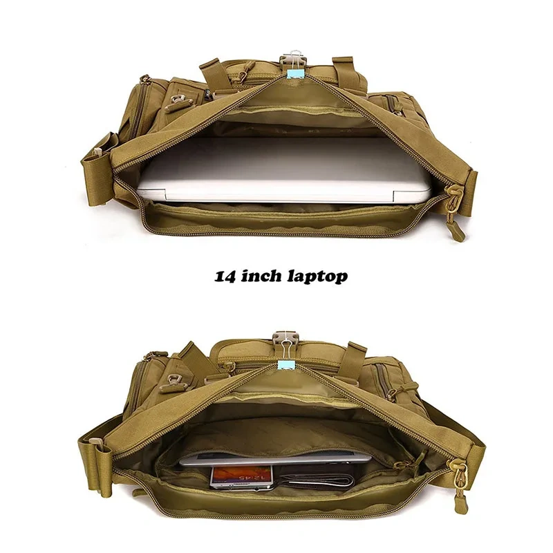 Large Capacity Tactical Messenger Bag Casual Tactical Chest Pack Outdoor Travelling Hunting Crossbody Shoulder Bag  Military Training Sling Pack Camouflage Shoulder Bag Chest Cross body Shoulder Bags
