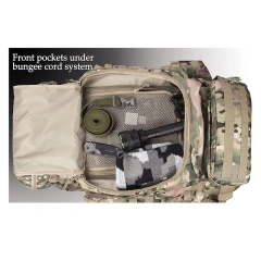 Oleaderbag Interior Frame Backpack Practical Backpack Assault Backpack Hiking Camping Bag 80LHunting Backpack Survival Backpack Everyday Outdoor Backpack Military Training Rucksack