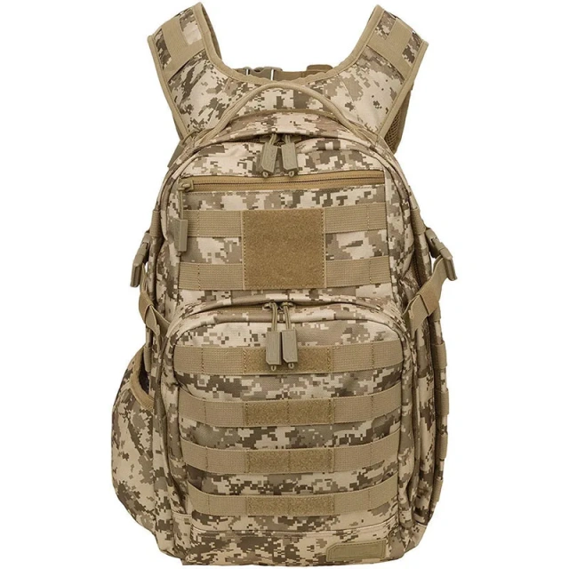 China Factory Customized Large Hunting Rucksack Camouflage Assault Backpack Waterproof Tactical Traqining Backpack  Water Repellent Backpack Travel Military Backpack Military Training Military Backpack