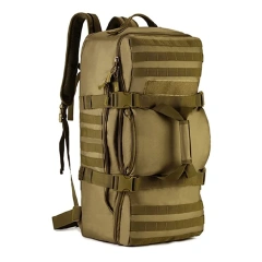 Oleaderbag Assault Multifunctional Travel Bag Camping Backpack Outdoor Luggage Training Assault Bag Military Sling Backpack Practical Backpack Military Field Battle Bag