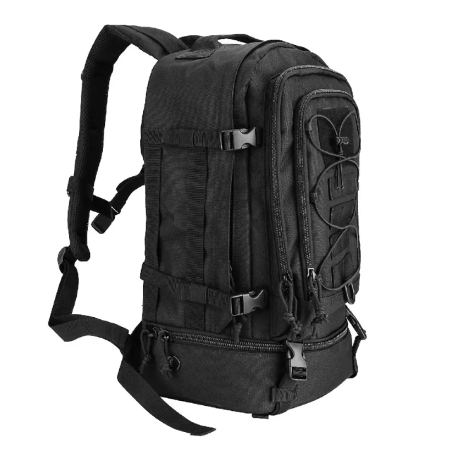 Practical Assault Backpack High Capacity Hiking Backpack Camping Hunting Backpack Hiking Bag  Waterproof Sling Bag Pack Large Capacity Shoulder Backpack Outdoor Military Range Bag