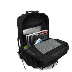 Assault Backpack Men's Backpack Waterproof 4 Compartment Multi Pocket Hiking Camping Bag Practical Backpack Military Equipment Military Bag Shoes Bag Outdoor Backpack