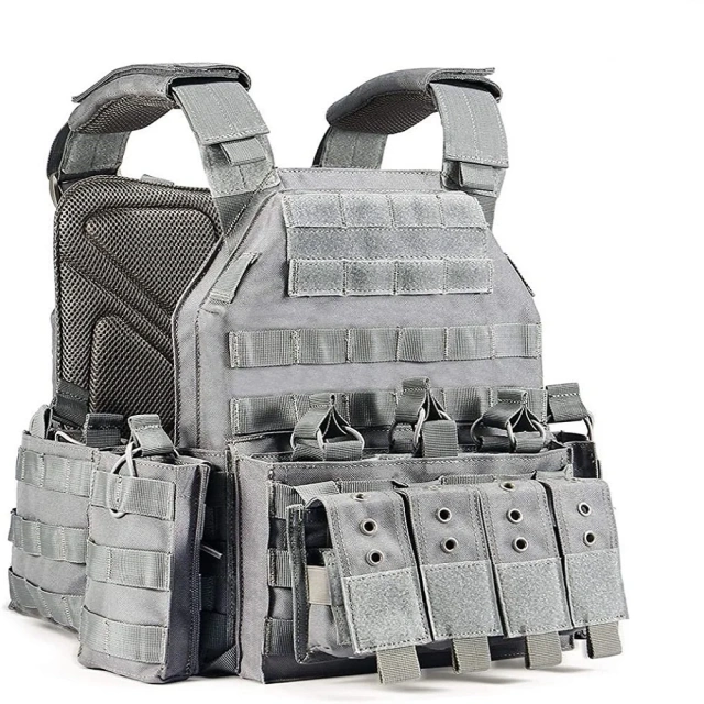 Training Vest Hunting Training Vest for MenVest outdoors Breathable Vest Outdoor Equipment for Men security vest Hot selling Sports-Vest 600D Encryption Polyester Adjustable Lightweight assault Vest Training Vest