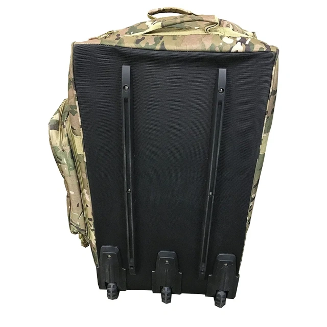 Training Battle Wheel Bag Deploy Trolley case Heavy Duty Camping Bag Hiking and Running Bag  One Strap Shoulder Bag Military Backpack Multifunctional Sling Backpack Single Shoulder Belt Backpack