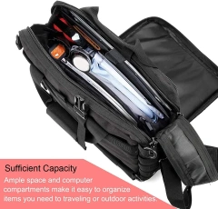 Oleaderbag Assault Briefcase 15.6 Inch Men's Practical Laptop Messenger Bao Gong Briefcase Practical Military Backpack Large Outdoo r Survival Tactical Military Bag Backpack Outdoor travel insect proof bag