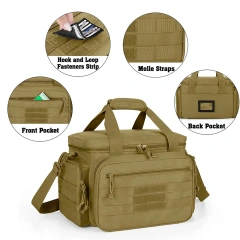 High Quality and Well Designed Assault Bag Is Made of Nylon Wear Resistant and Tough Practical Hunting Bag Utility kMilitary Sling Shoulder Bag Military Training Chest Bag Cross body Backpack Outdoor Travel Bag