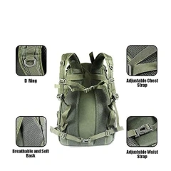 China Factory Wholesale Large Capacity Tactical Backpack 3 Day Assault Backpack Good Quality Travel Hiking Backpacks Small Military Training Backpack Hunting Backpack Bug Out Bag Shoulder Bag Sling Backpack