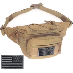 China Factory Customized Outdoor Sport Training Waist Pack Practical Tactical Waist Bag Utility Assault Bags for Hunting  Detachable Camouflage Backpack Survival Kit Backpack Outdoor Military Training Military Backpack