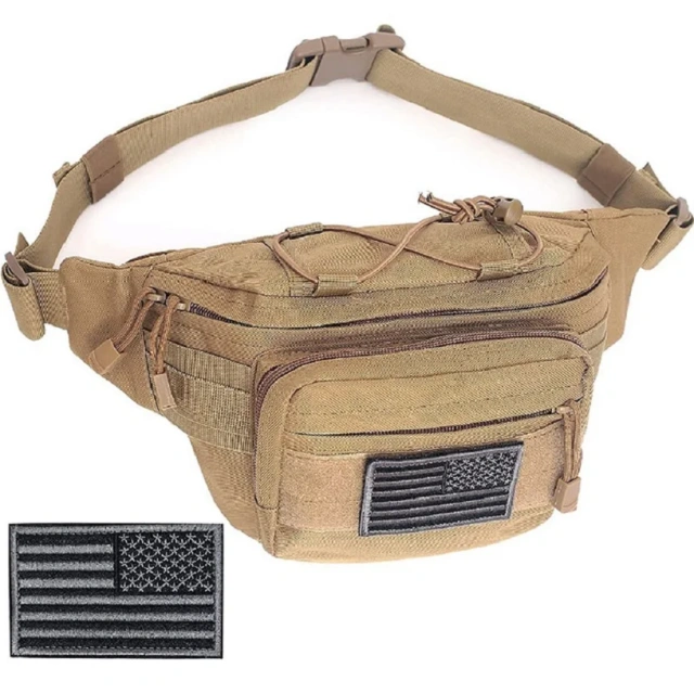 China Factory Customized Outdoor Sport Training Waist Pack Practical Tactical Waist Bag Utility Assault Bags for Hunting  Detachable Camouflage Backpack Survival Kit Backpack Outdoor Military Training Military Backpack