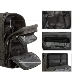 China Factory Wholesale Tactical Sling Shoulder Pack Small Tactical Shoulder Bag Training Chest Pack Assault Bags  Military Bag Multi Purpose Large Capacity Increment Bag Short Distance Travel Bag