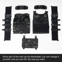 Hot Selling Men's Assault Tactical Vest for Hunting High Quality Tactical Training Vest Breathable Outdoor Tactical Vest high-quality durable Outdoor Vest Quick Release Training Outdoor Vest for Men