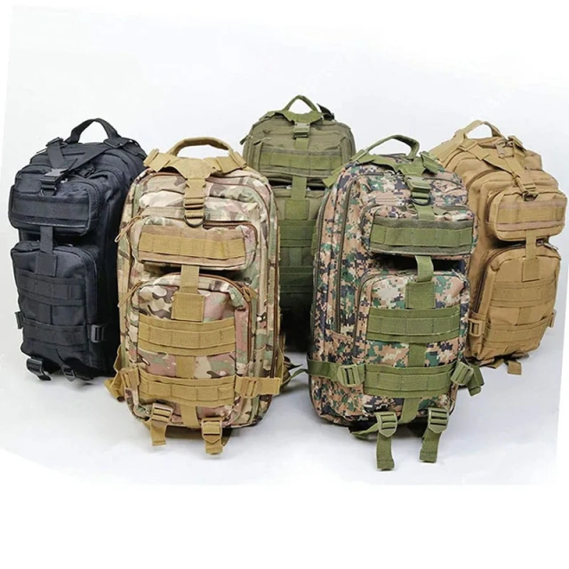 Wholesale Outdoor Camouflage Backpack for Hunting Large Capacity Training Bag Rucksack Practical Tactical Daypack  Military Training Backpack Military Pack Travel Backpack for Tactical Military Hunting Bag Rucksack