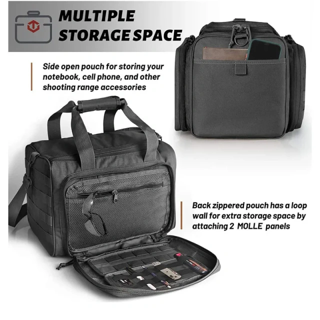 Wholesale Lightweight Tactical Bag Hunting Bag for Travel Multifunctional Tactical Shoulder Bag  Military Fanny Pack Universal Waist Bag Hip Bump Outdoor Bag With Adjustable Strap