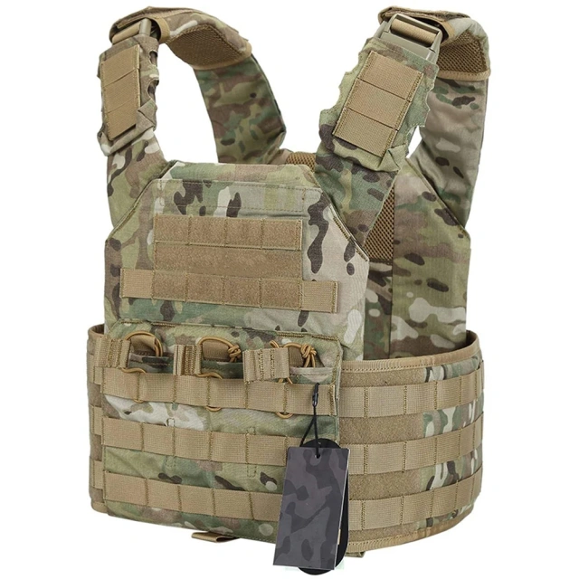 Hot Selling Multifunctional Tactical Training Vest Breathable Hunting Training Vest High Quality Outdoors Tactical Vest Training Vest for Adults Oxford Vest with Shock-Absorbing Baffle Inside Security Gear Fit