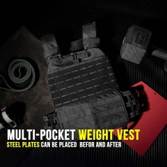 Training Workouts Fashion Endurance Women Gym Fitness Weight Clothing Weighted Adjustable Strength Training Vest  sAdjustable outdoors Breathable Vest Lightweight Oxford Cloth Training Vest Outdoor Hunting Training