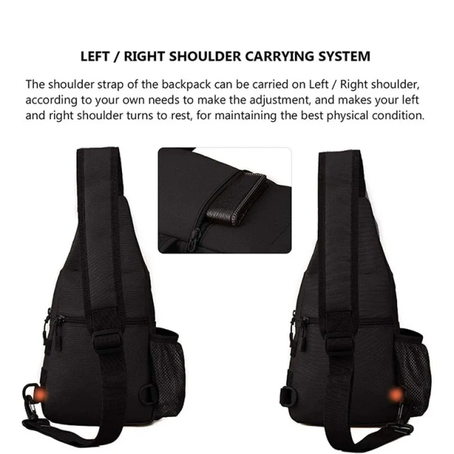 Custom Logo Tactical Assault Sling Bag Pack Practical Tactical Chest Shoulder Bag Practical Tactical Bag for Training  Outdoor Military Backpack Military Training Sports Backpack Sling Backpack Military Backpack