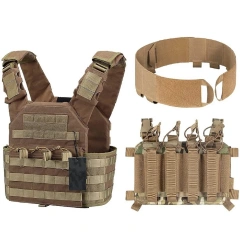 Training Vest and Mag Pouch with Hook Backing Training for Mags with Elastic Retention Elastic Vest high-quality durable Modular assault Training Outdoor CS Adjustable Vest