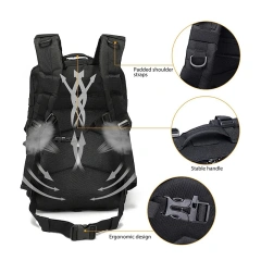 Tactical Assault Rucksack Big Capacity Tactical Backpack Bag Multipurpose Tactical Backpack for Outdoor  Cross body Bag Briefcase Shoulder Bag Laptop Computer Bag Military Style Men's Backpack Detachable Shoulder Strap