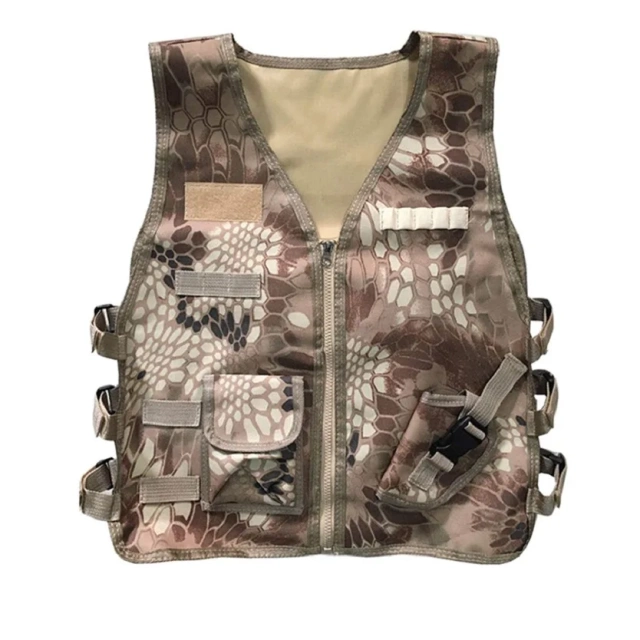 Breathable Lightweight Training Camouflage Outdoor Stab-proof Vest Wear-resistant Security Comfortable Hunting Vest  Adjustable Weighted Vest Workout Weight Vest Training Fitness Weighted Jacket for Man Woman