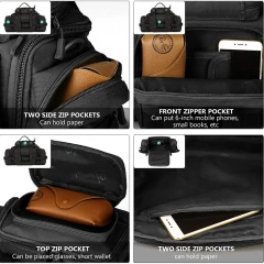 Large Capacity Tactical Duffle Bag Gym Training Shoulder Bag for Travel Practical Tactical Shoulder Bag Handbag  Portable Military Pack Briefcase Casual Travel Working Tools Shoulder Bag Handbag for Hunting Camping