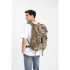 Wholesale Lightweight Versatile Tactical Backpack Waterproof Camouflage Design Backpack Large Capacity Training Backpack  Sling Bag Pack Camouflage Shoulder Backpack Waterproof Military Range Bag Practical Sling Bag