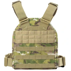 Superior Quality High Quality Tactical Vest Durable Assault Training Tactical Vest Adjustable Outdoor Hunting Tactical Vest outdoors Breathable Training Vest and Quick Release Adapters for Training Vest Chest Rig Cummerbund Quick Disconnect