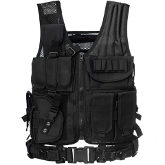 Outdoor Training Style Vest Adjustable Training Vest Detachable Hunting Mountaineering Breathable Outdoors Vest  Hot selling Modular Assault Vest outdoors anti-frictionTraining security vest Men fashion Training security vest