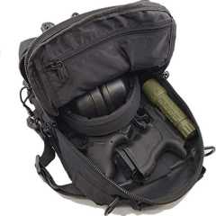 Wholesale Small Tactical Sling Backpack for Sports Outdoor Tactical Equipment Sling Bag Practical Tactical Shoulder Bag  Outdoor Military Backpack for Storing Accessories Military Training Bag Hunting Equipment Bag Practical Portable Bag