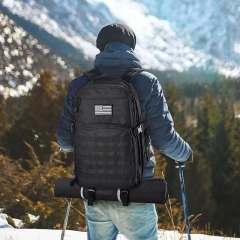 Wholesale Hunting Backpack Outdoor Sport Hiking Survival Bag Rucksack Waterproof Hunting Tactical Backpack Outdoor Double Case Backpack Long Hunting Bags Accessories Soft Package Bags Military Charge Bag