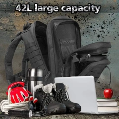 Practical Assault Backpack Large Backpack 3 Day Assault Backpack Military Sling Bag Hunting Chest Pack Day pack Cross body Shoulder Bags Military Training Shoulder Bag