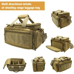 China Factory Wholesale High Quality Portable Assault Bag Tactical Tool Storage Bag for Training Tactical Utility Bag  Military sling bag backpack chest bag with USB charging port