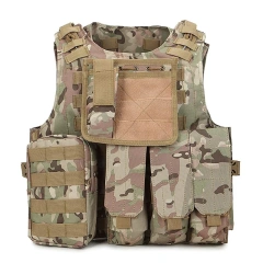 Top Quality Lightweight Outdoor Training Tactical Vest Adjustable Tactical Vest for Hunting Breathable Tactical Vest Training Assault Vest Outdoor Multi-Function EVA Thick Guard Vest stab-proof security vest