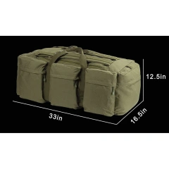 Wholesale Multi Functional Large Tactical Duffle Bag Training Duffel Bag Sports Equipment Travel Luggage Bag  Military Sling Bag Practical Shoulder Sling Backpack Military Training Practical Bag Military Rang Bag