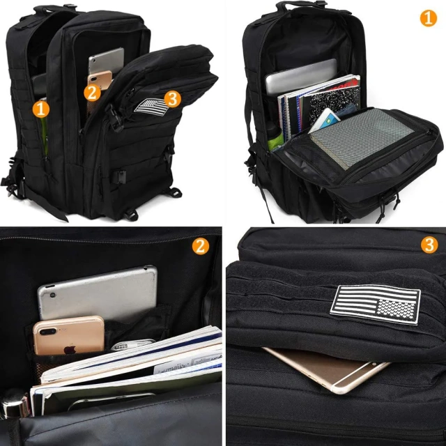 Practical Assault Backpack Creative Large Bag Training 3 Day Assault Bag Large capacity High Quality Practical Sling Backpack Mountain climbing travel Practical backpack